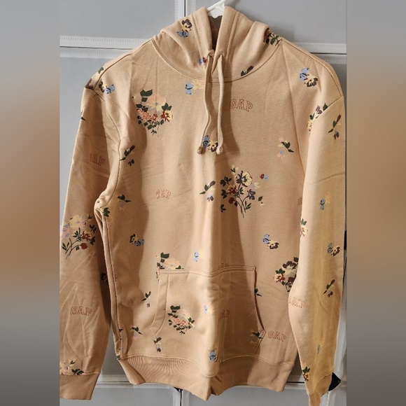 BNWOT Gap Graphic Flower Logo Hoodie - Picture 1 of 9